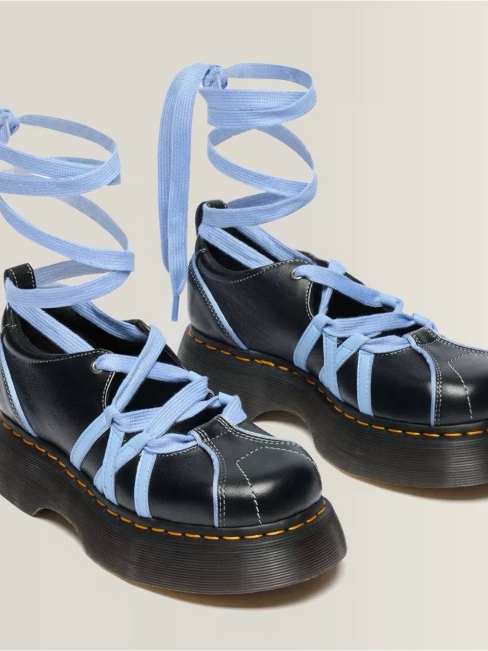 Dr. Martens BUZZ BALLERINA shoes, Size 8, BLACK — Milled Gloss